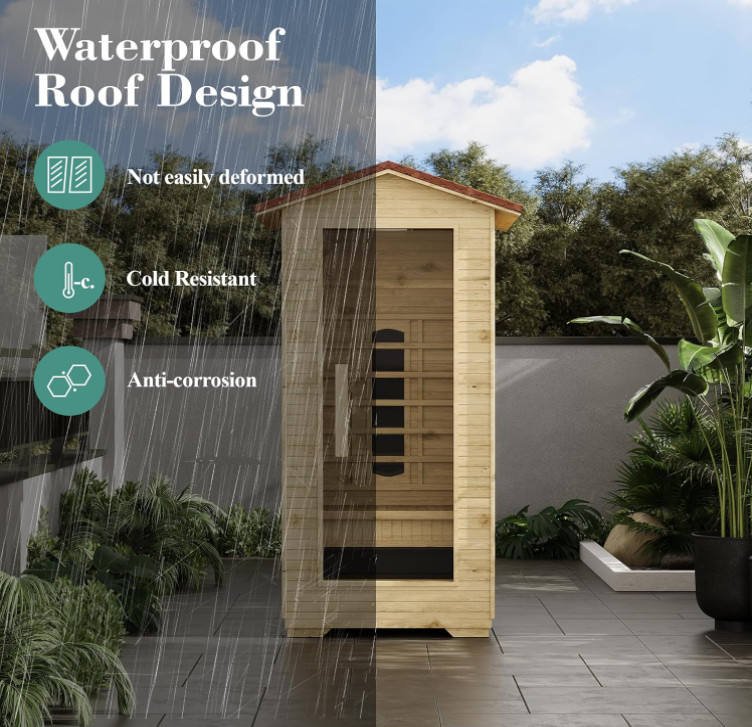Fjordheim Solo Infrared Sauna — product view 3