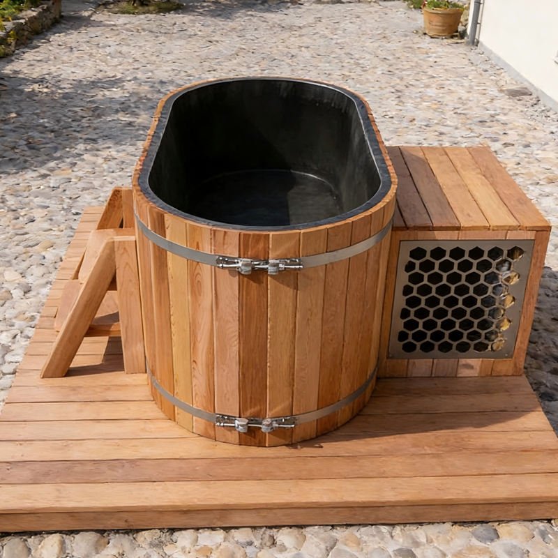 Svalvik Cedar Ice Bath — product view 2
